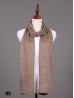 Fashion Pin Stripped Knitted Scarf